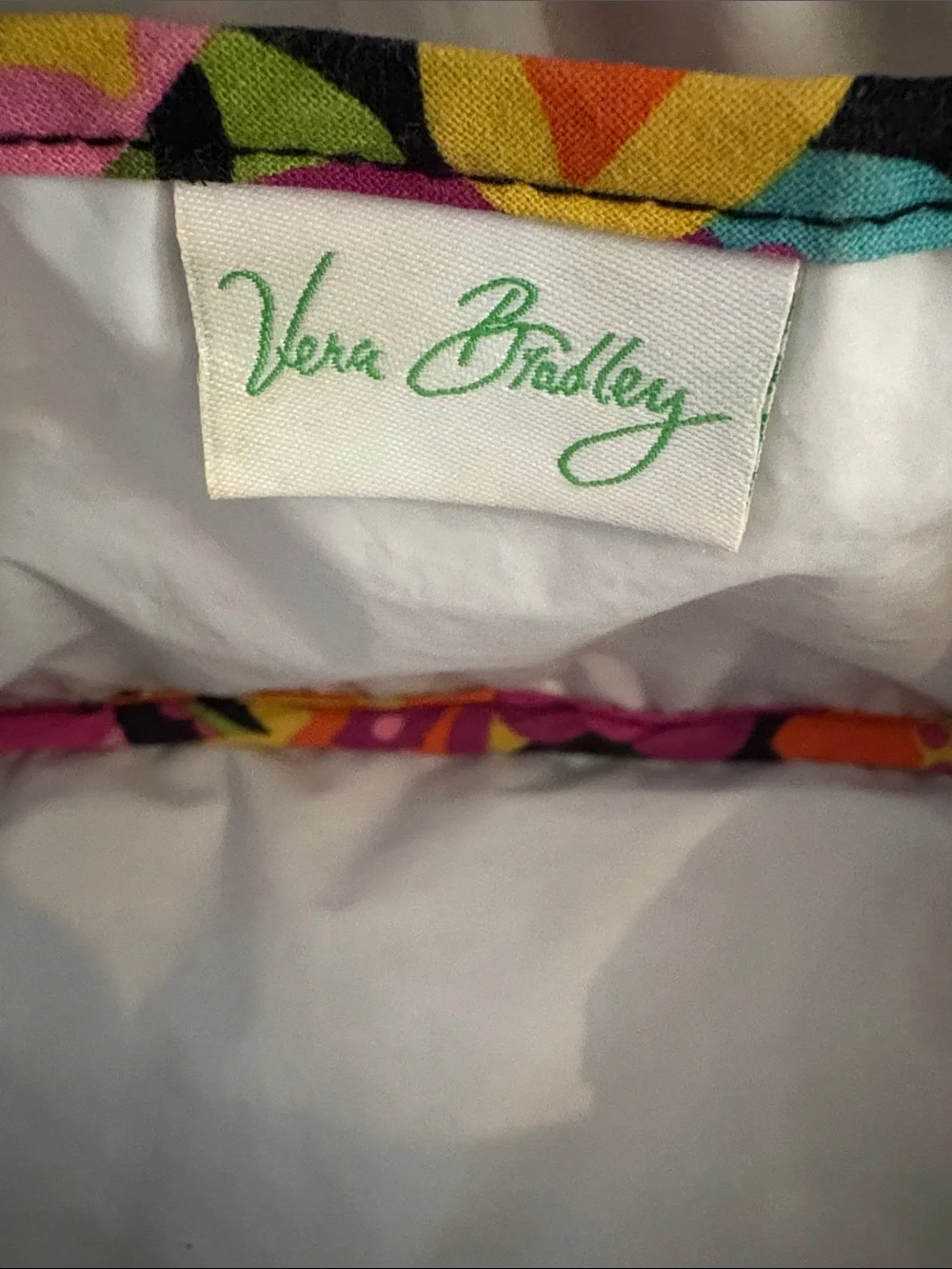 Vera Bradley Va Va Bloom Grand Cosmetic Toiletry Bag Retired Preowned